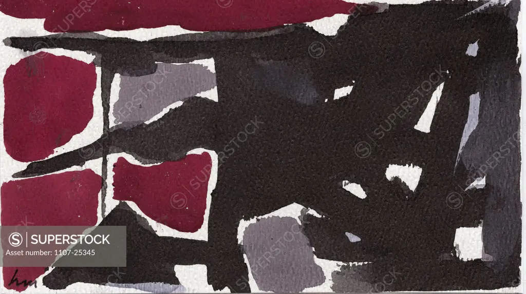 Untitled (Black, Red & Gray) Hamish MacEwan (b.20th C. American) Private Collection