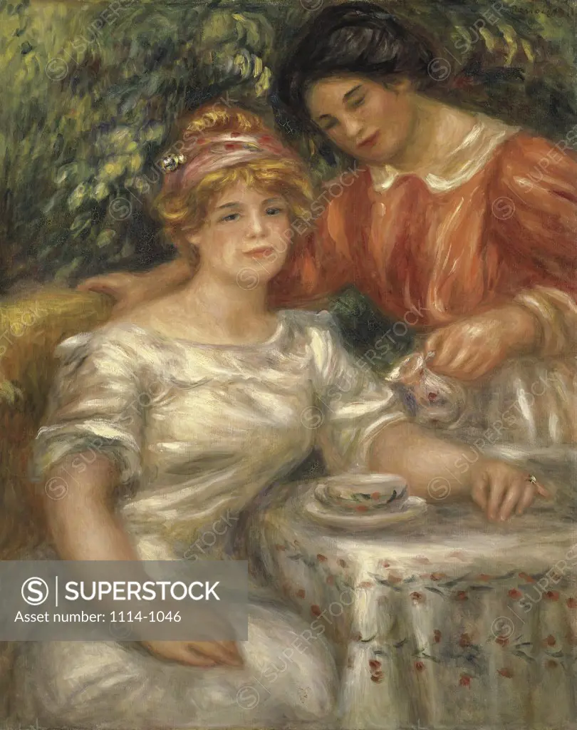 Tea Time  1911  Pierre-Auguste Renoir (1841-1919/French)  Barnes Foundation, Merion, Pennsylvania     
