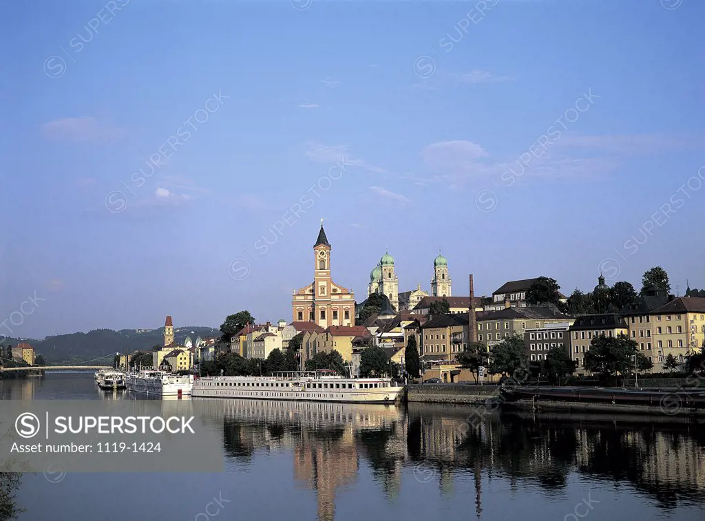 Danube River Passau Germany  