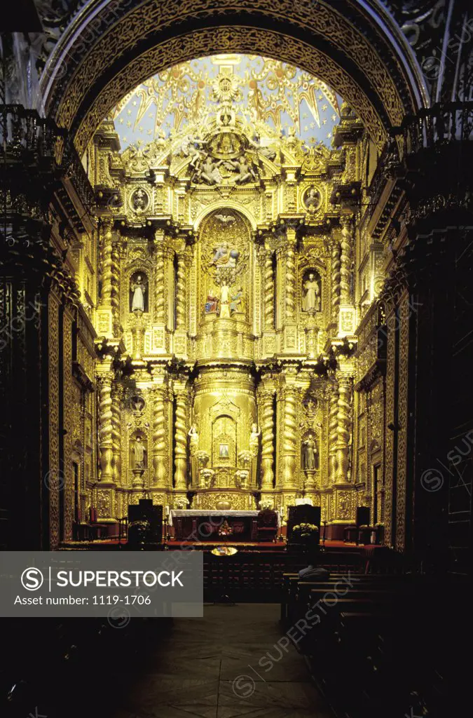 La Compania Church Quito Ecuador