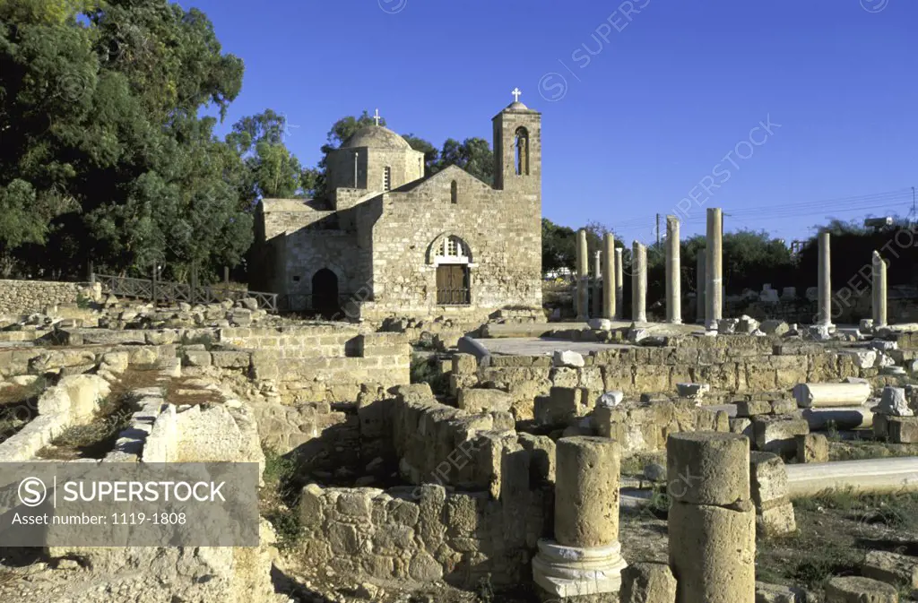 Panayia Chrysopolitissa Church, Paphos, Cyprus