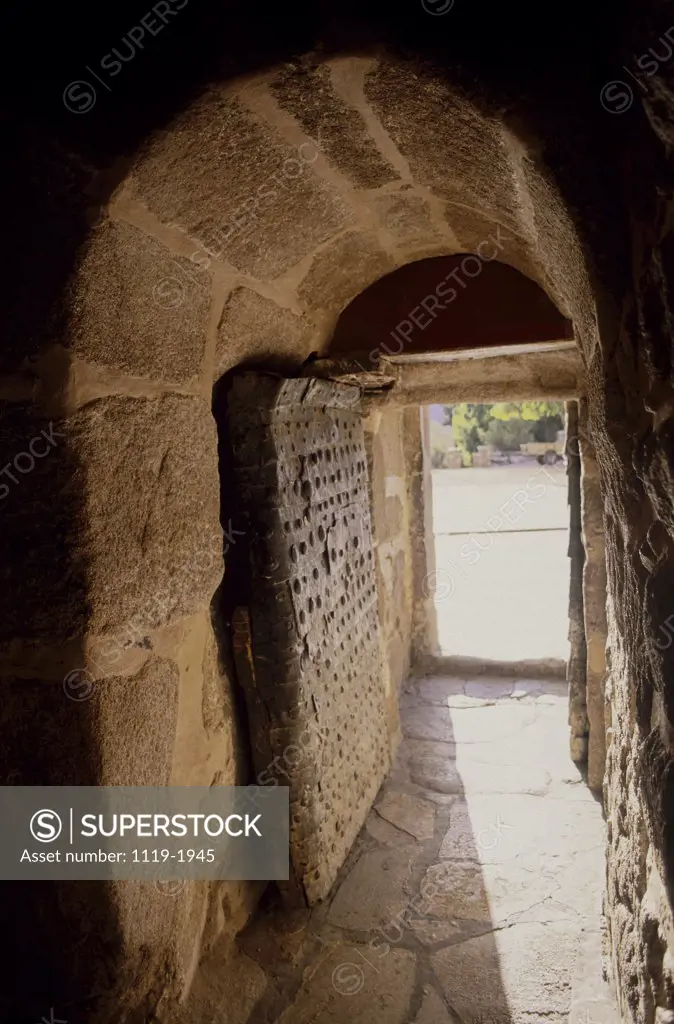 Archway of a monastery, St. Catherine's Monastery, Sinai, Egypt