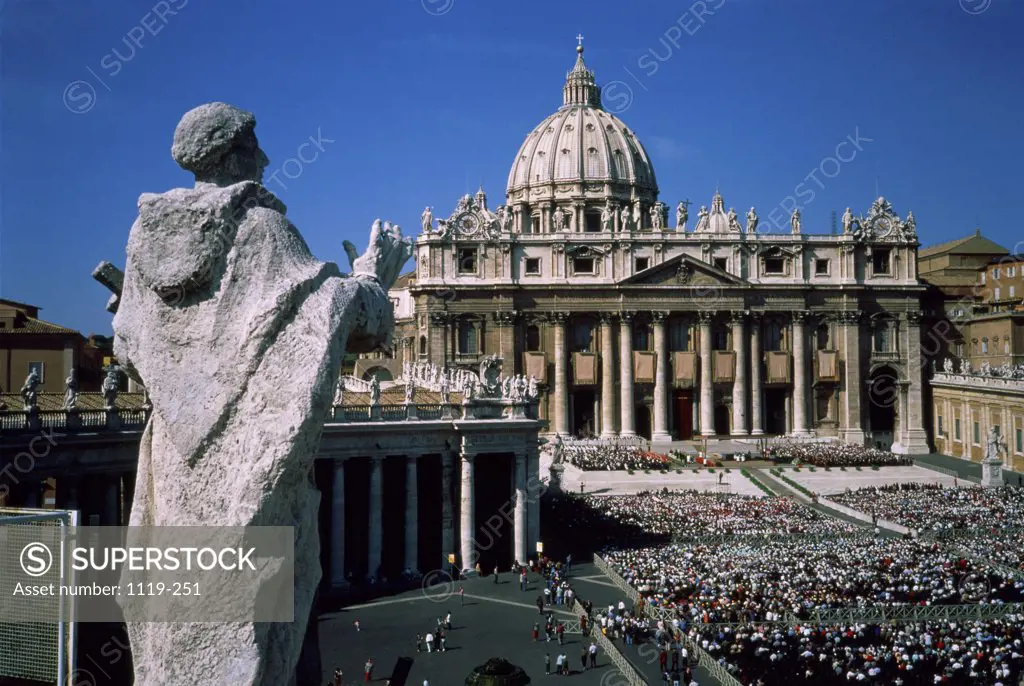 Papal Benediction  St. Peter's Square  Vatican City