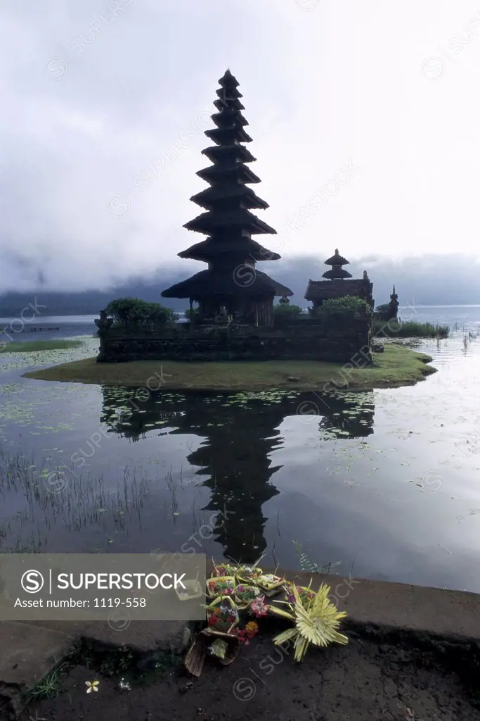 Pura Ulun Danu Lake Bratan Bali Indonesia 