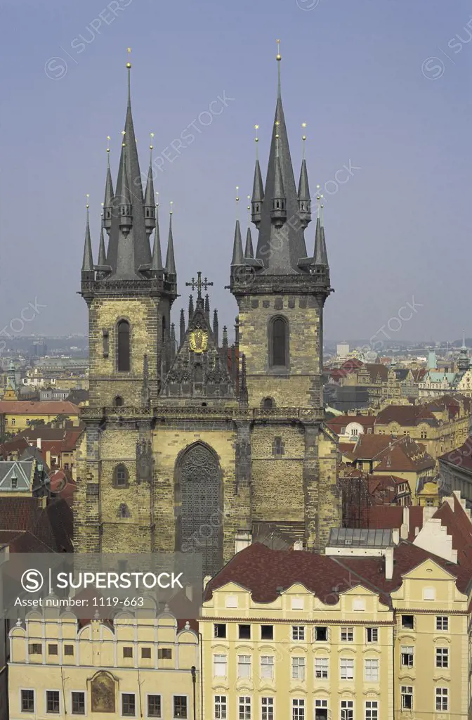Church of Our Lady Before Tyn Prague Czech Republic  