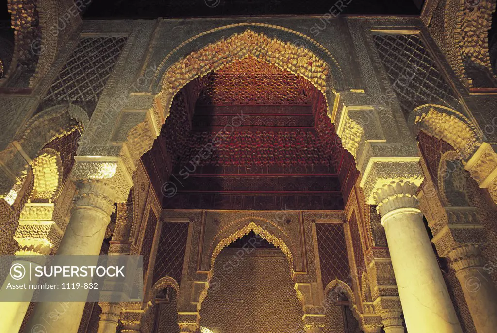 Saadian Tombs Marrakesh Morocco  