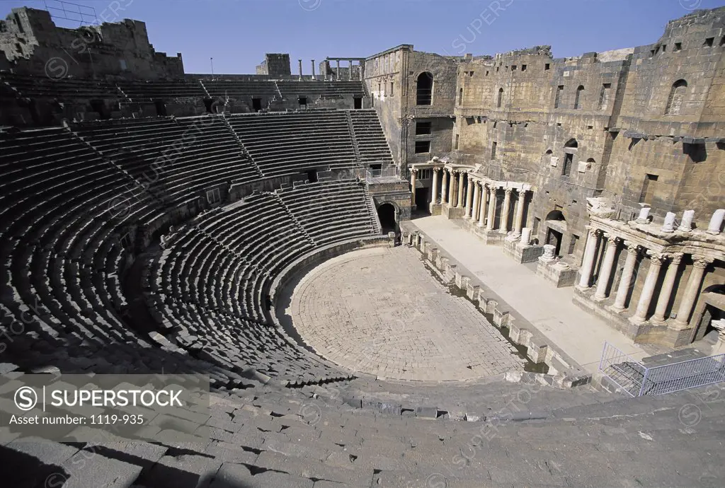 Roman Amphitheater Bosra Syria  