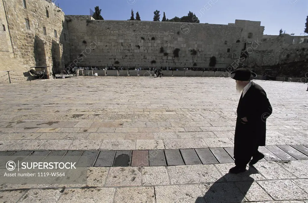 Wailing Wall Jerusalem Israel  