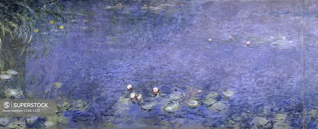 Water Lilies (Nympheas) Claude Monet (1840-1926/French)  