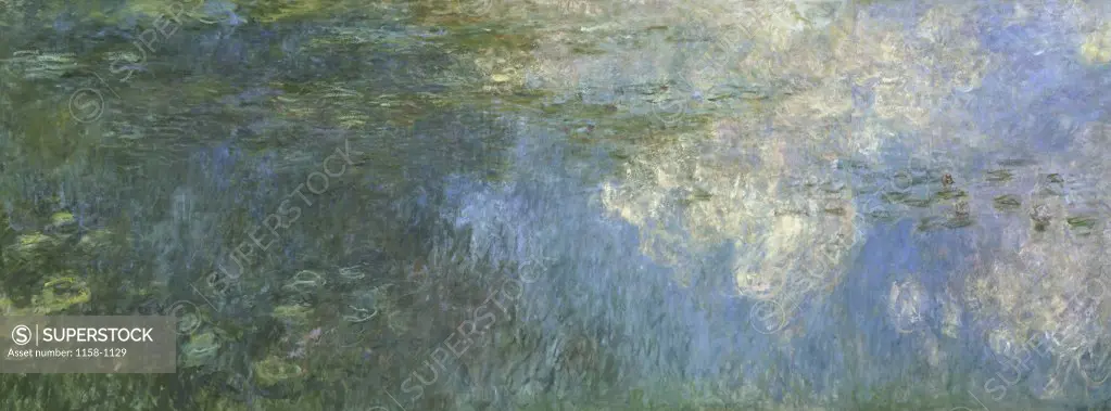 Water Lilies (Nympheas) Claude Monet (1840-1926/French) 