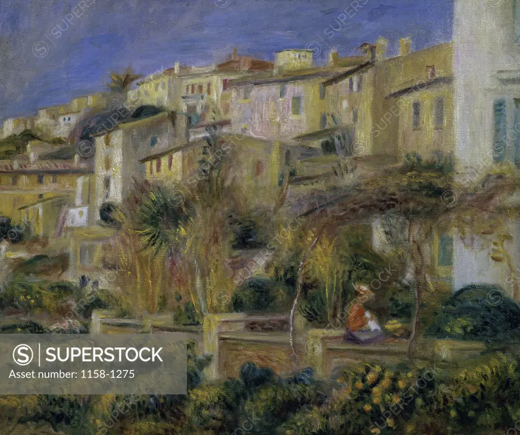 Terraces in Cagnes  1905  Pierre-Auguste Renoir (1841-1919/French)  Ishibashi Collection, Tokyo 
