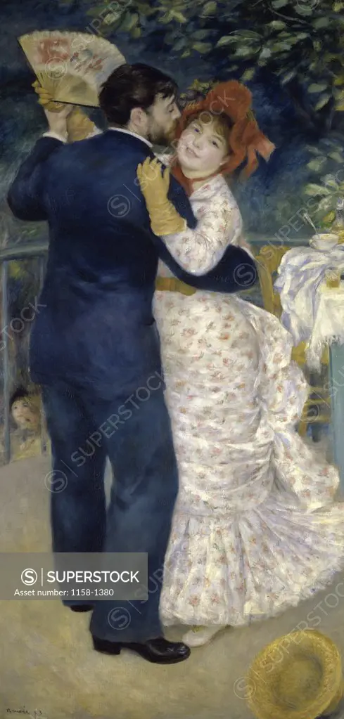 Dance in the Country  1863  Pierre-Auguste Renoir (1841-1919/French)  Musee d'Orsay, Paris 