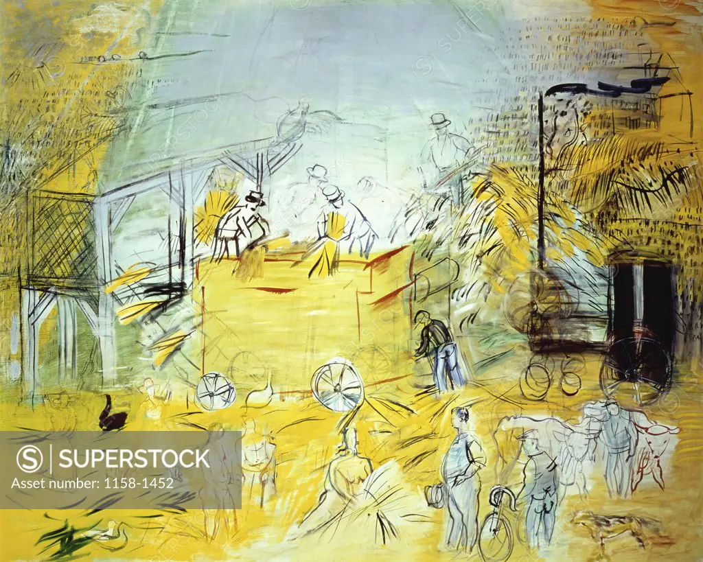 Le Depiquage by Raoul Dufy, 1877-1953, France, Paris, Musee National d'Art de Moderne