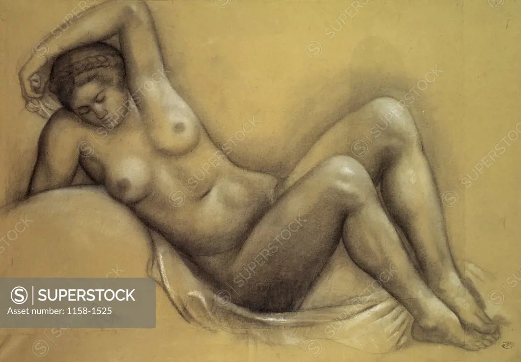 Nude by Aristide Maillol, 1861-1944, France, Paris, Collection of Dina Verny