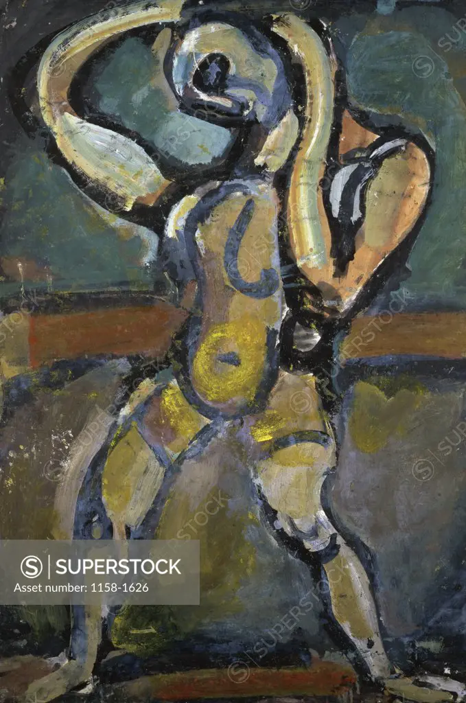 Figures Decoratives by Georges Rouault, 1907-1908, 1871-1958, Germany, Essen