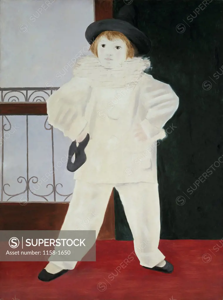 Paul Dressed as Pierrot by Pablo Picasso, 1925, 1881-1973, France, Paris, Musee Picasso