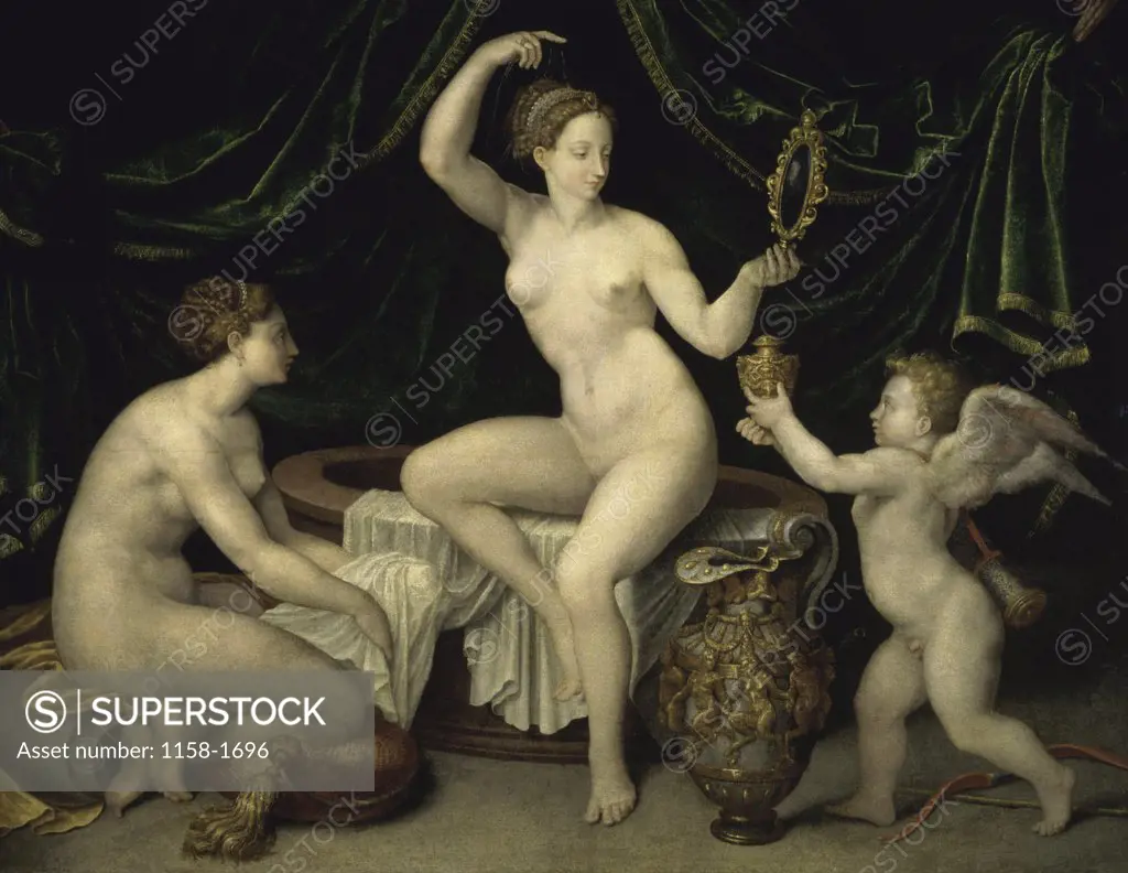 Venus and Cupid Venus et L'Amour Artist Unknown Musee du Louvre, Paris