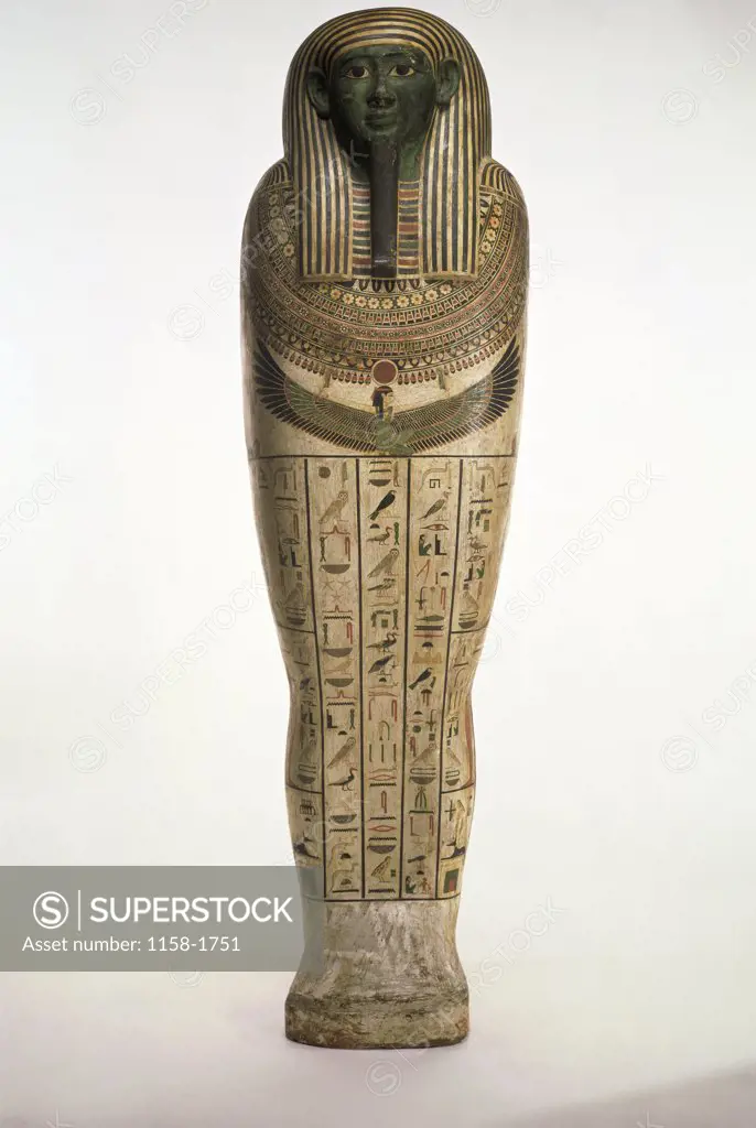Sarcophagus of Psametik I 26th Dynasty Late Period (664-610 BC) Egyptian Art Musee de Grenoble