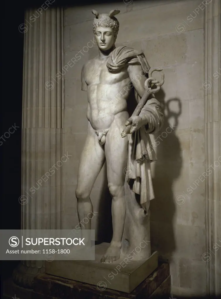 Hermes  Greek Art  Musee du Louvre, Paris 