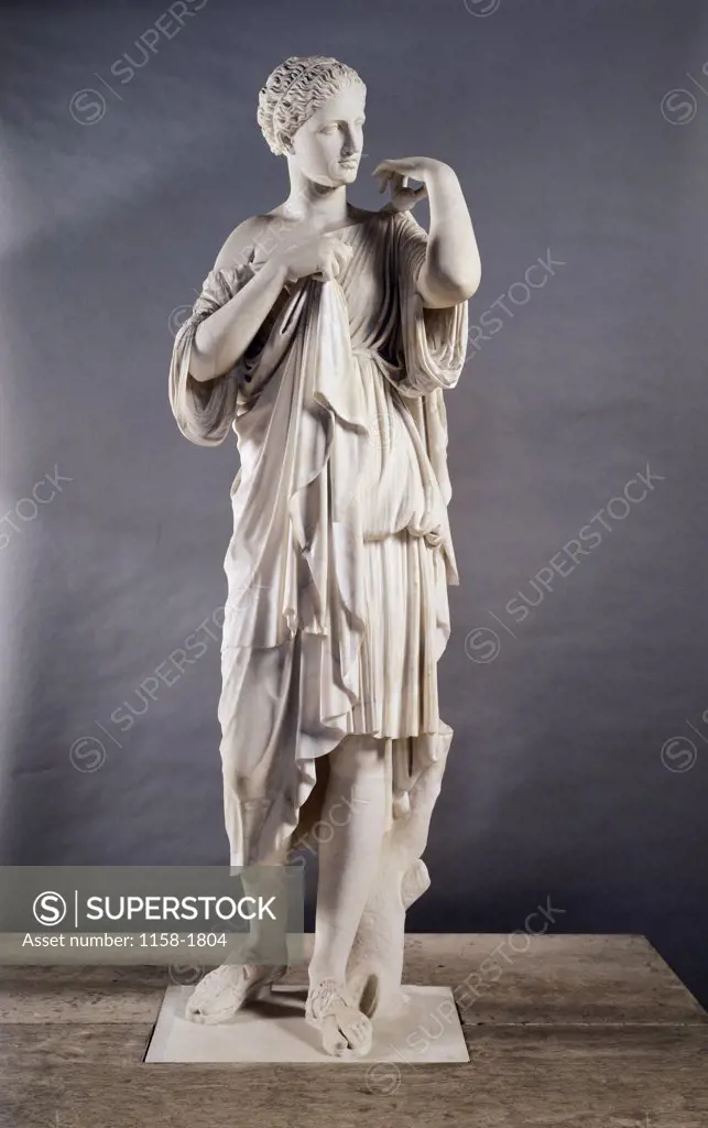 Artemis of Gabii  Greek Art  Musee du Louvre, Paris 