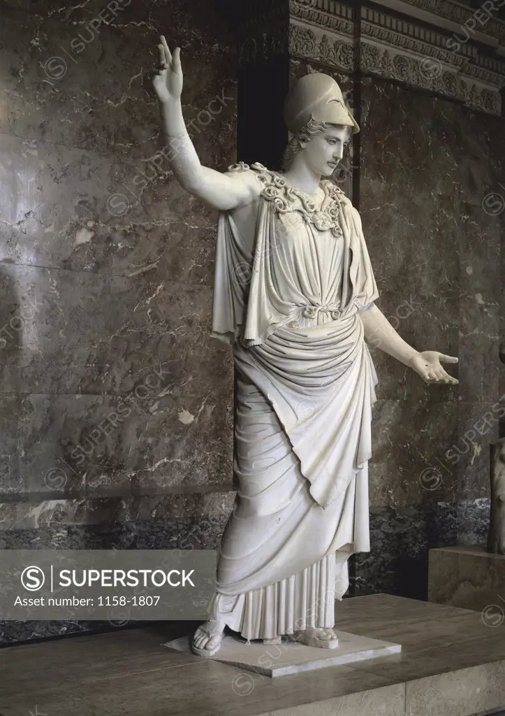 Athena  or Minerva Greek Art  Pallade  de Velletri 