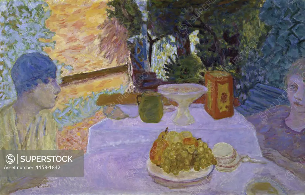 The Breakfast by Pierre Bonnard, 1867-1947, Akram Ojjeh Collection