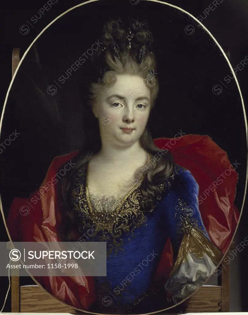 Portrait of the Princess of Rohan by Nicholas de Largilliere, 1695, (1656-1746), France, Rouen, Musee des Beaux-Arts