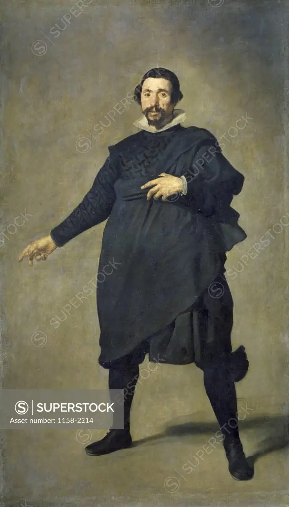 Portrait of Pablo from Valladolid by Diego Velazquez, oil on canvas, Circa 1635, (1599-1660), Spain, Madrid, Museo del Prado