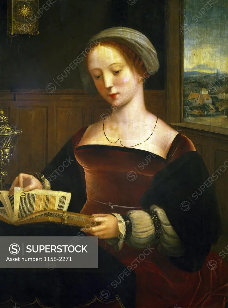 Saint Madeleine Reading,  16th Century