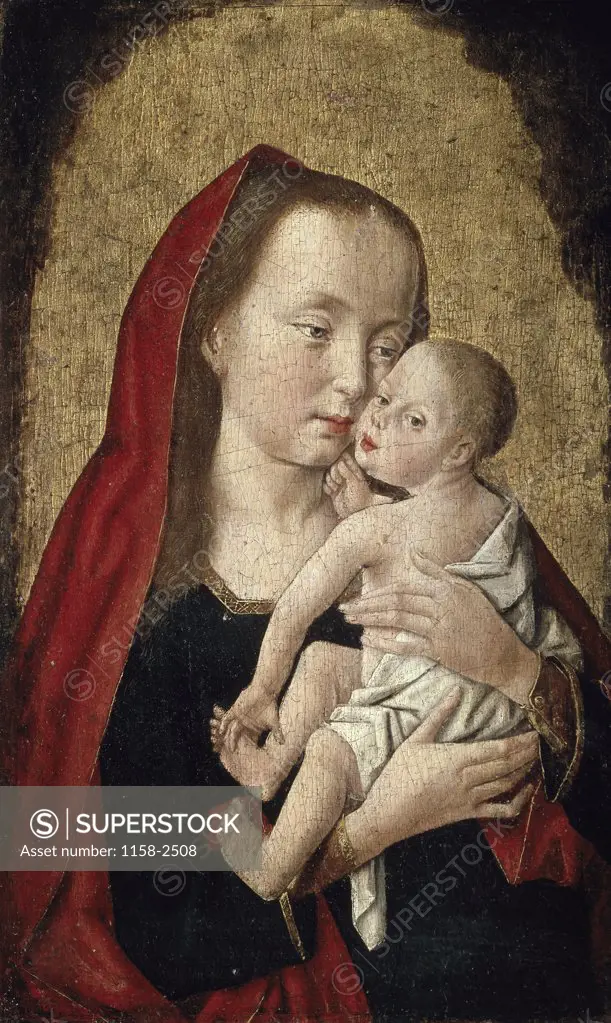 The Virgin and Child 16th C. Master of S.Giles (16th C. Netherlandish) 