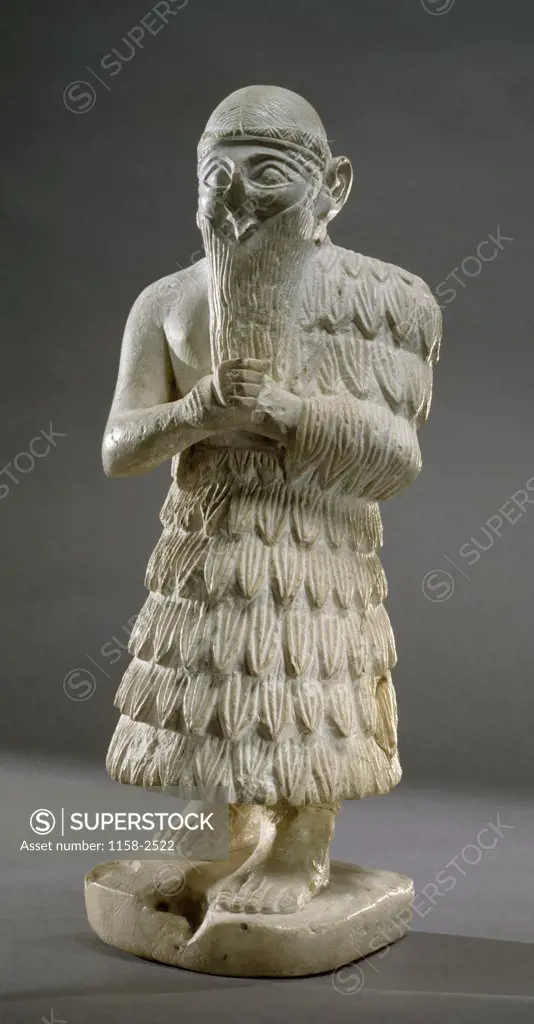 Statuette, King of Mari, 3000 BC, Near Eastern Art