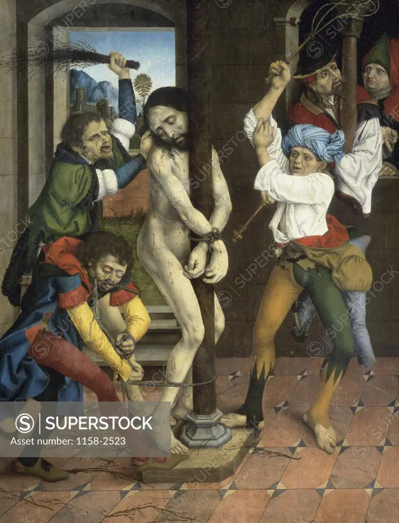 Flagellation of Christ Late 15th C. Artist Unknown 