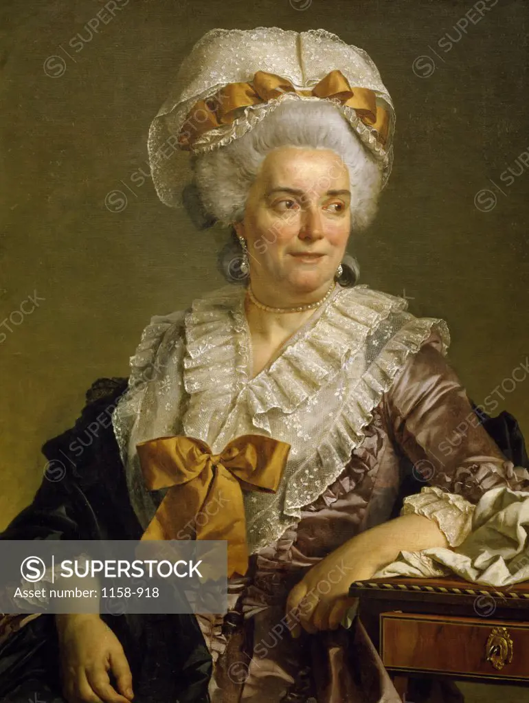 Portrait of Madame Pecoul by Jacques-Louis David, 1784, (1748-1825), France, Paris, Musee du Louvre
