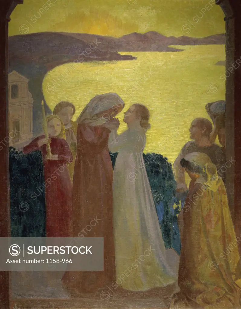 Magnificat by Maurice Denis, 1909, 1870-1943, Private Collection