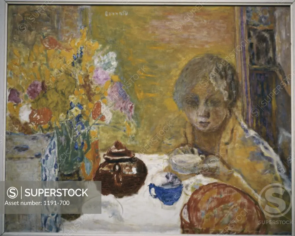 The Lunch by Pierre Bonnard, 1932, 1867-1947, France, Paris, Musee du Petit Palais