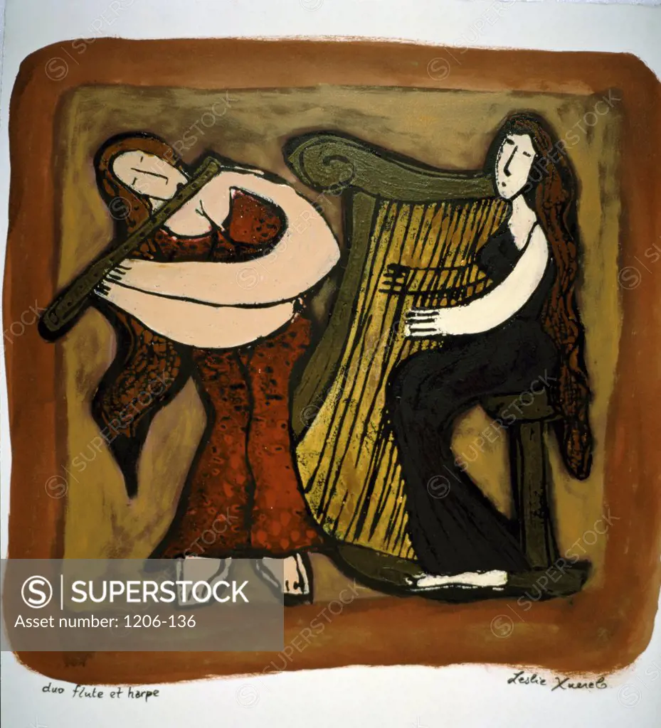 Flute & Harp Duo Leslie Xuereb (b.1959/French)  
