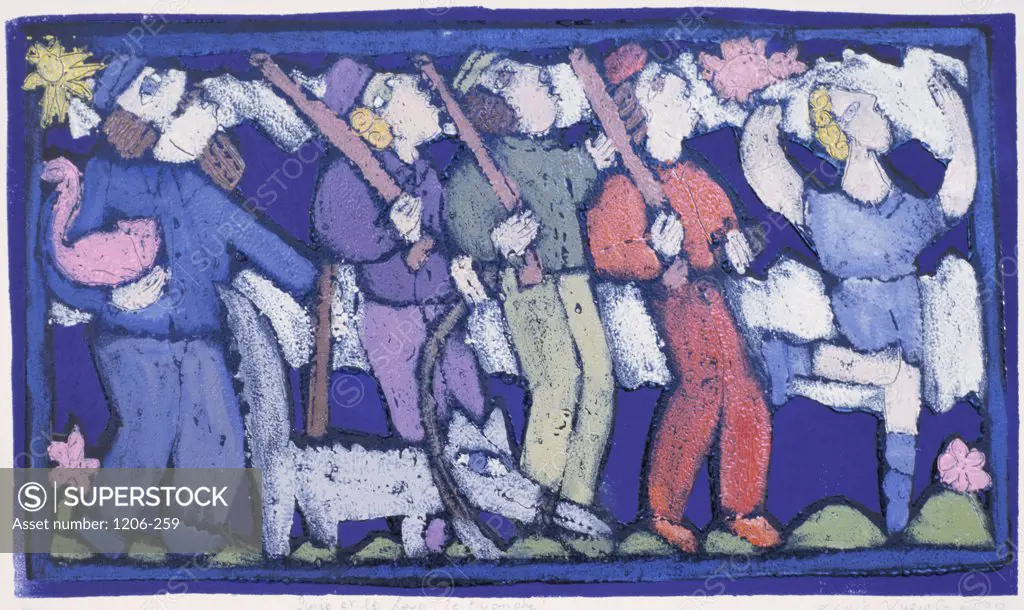 The Triumphant March of Peter (from 'Peter & the Wolf') Leslie Xuereb (b.1959/French) 