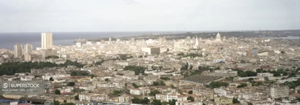 Aerial view of a city, Havana, Cuba