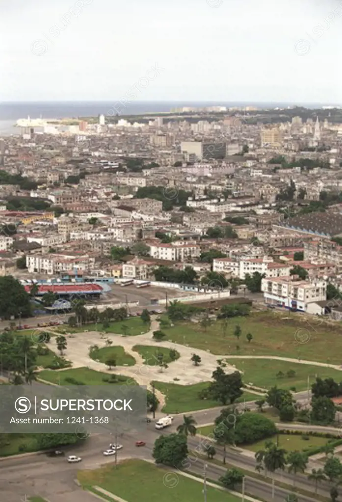Aerial view of a city, Havana, Cuba