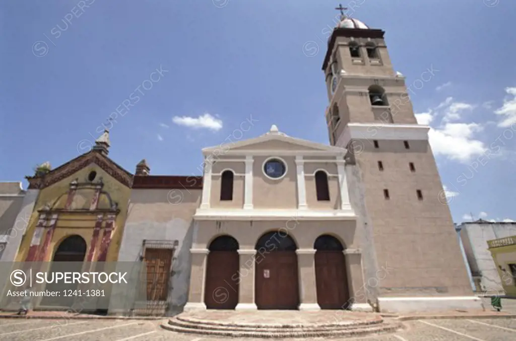 Facade of a church, Bayamo, Cuba