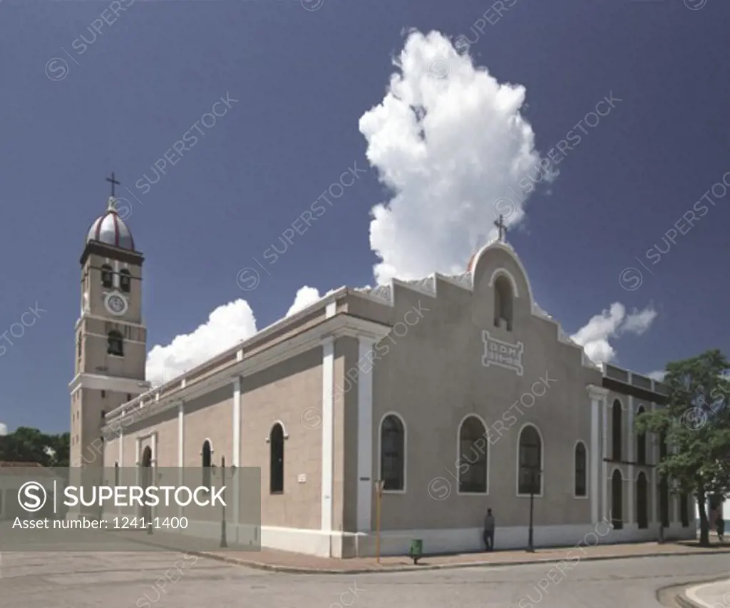 Low angle view of a church, Bayamo, Cuba