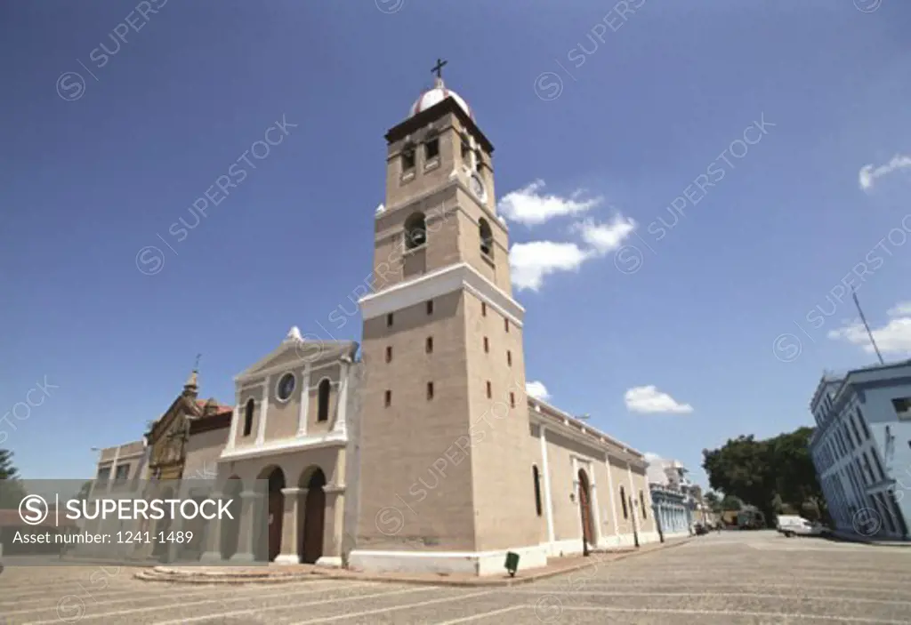 Low angle view of a church, Bayamo, Cuba