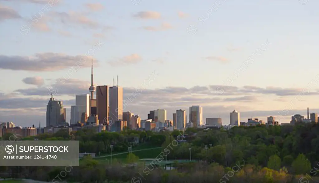 Skyscrapers in a city, Toronto, Ontario, Canada