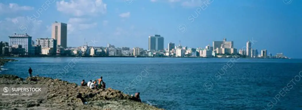 Buildings on the waterfront, Havana, Cuba