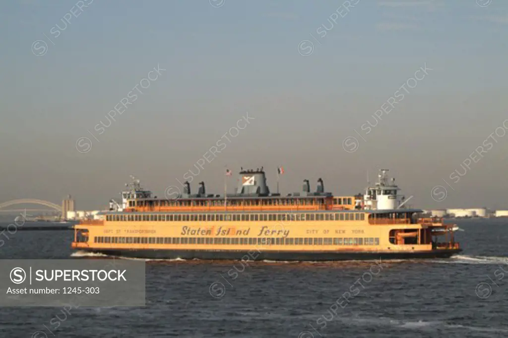 Staten Island Ferry New York City USA