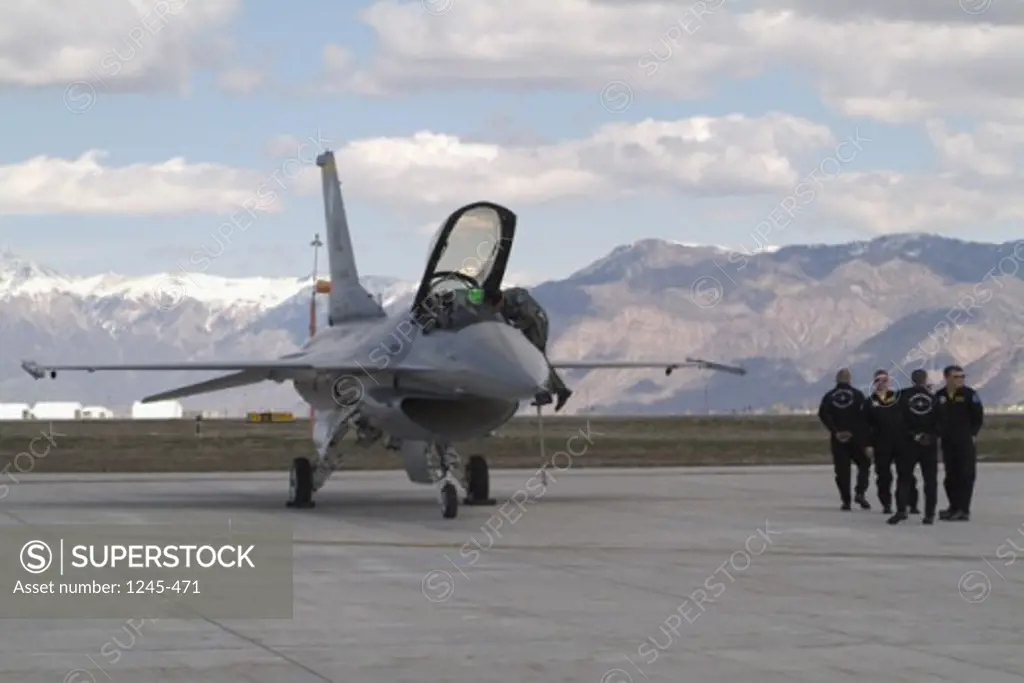 F-16 Fighting Falcon Hill Air Force Base Utah USA