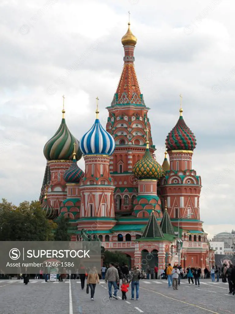 RUSSIA, Moscow, Red Square: Basilius Cathedral