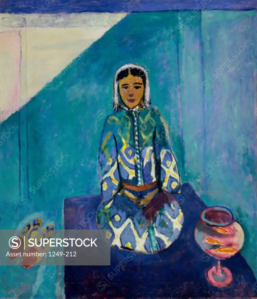 Zora on the Terrance by Henri Matisse, 1869-1954, Russia, Moscow, Pushkin Museum of Fine Arts