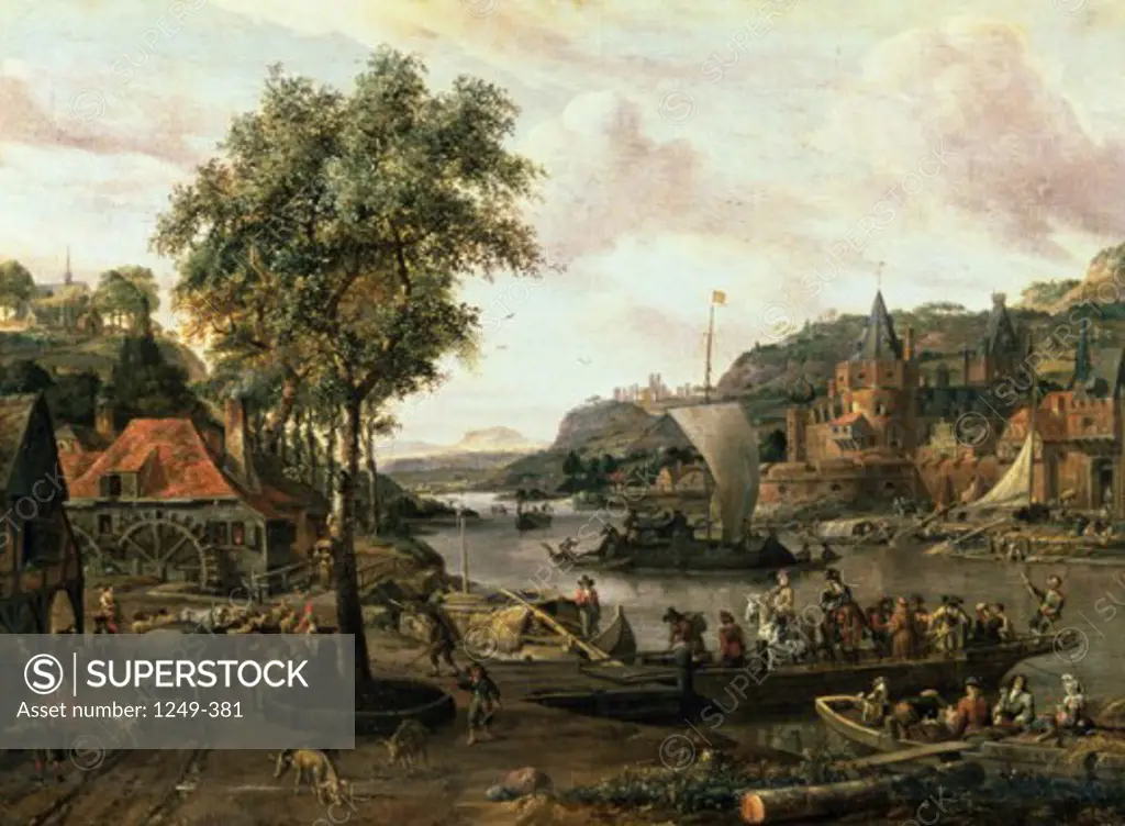 Gulf Coast, Holland Storck, Abraham ca.1635-1710  Dutch Sevastopol Art Museum, Russia 