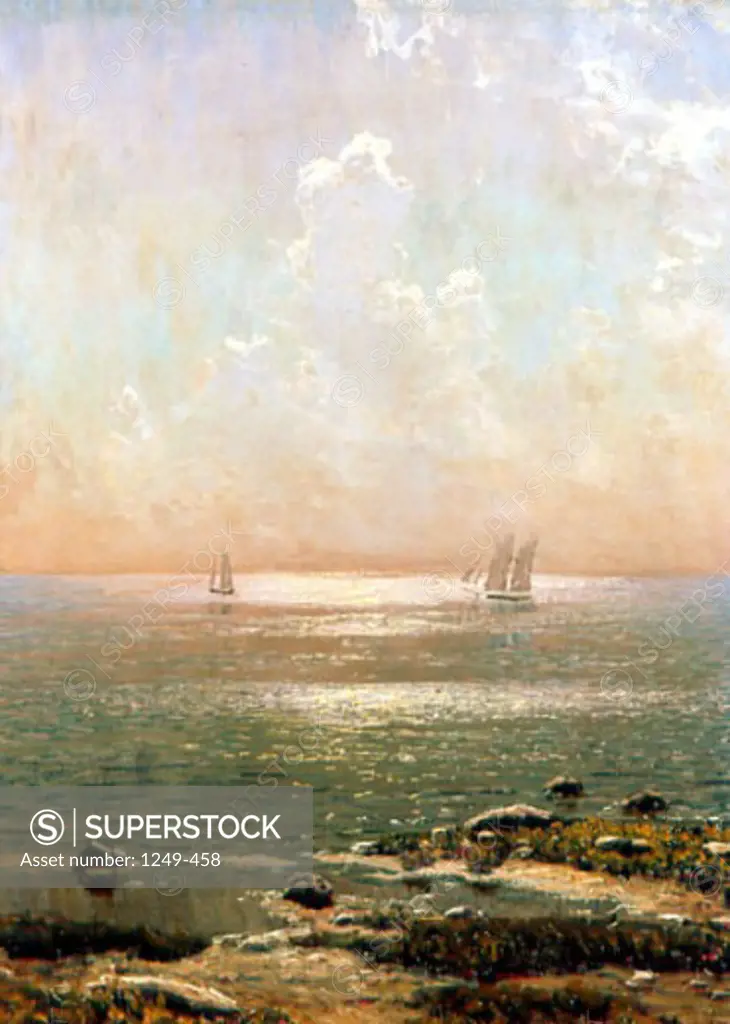 Seascape by Nikolay Nikanorovic, 1859-1918, Russia, Tomsk, Tomsk Regional Arts Museum